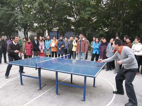 Table tennis game in 2012